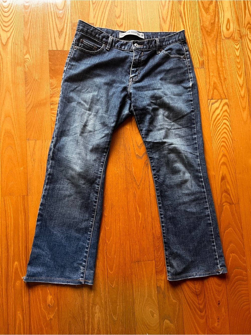 GAP Women's Dark Blue Bootcut Jeans